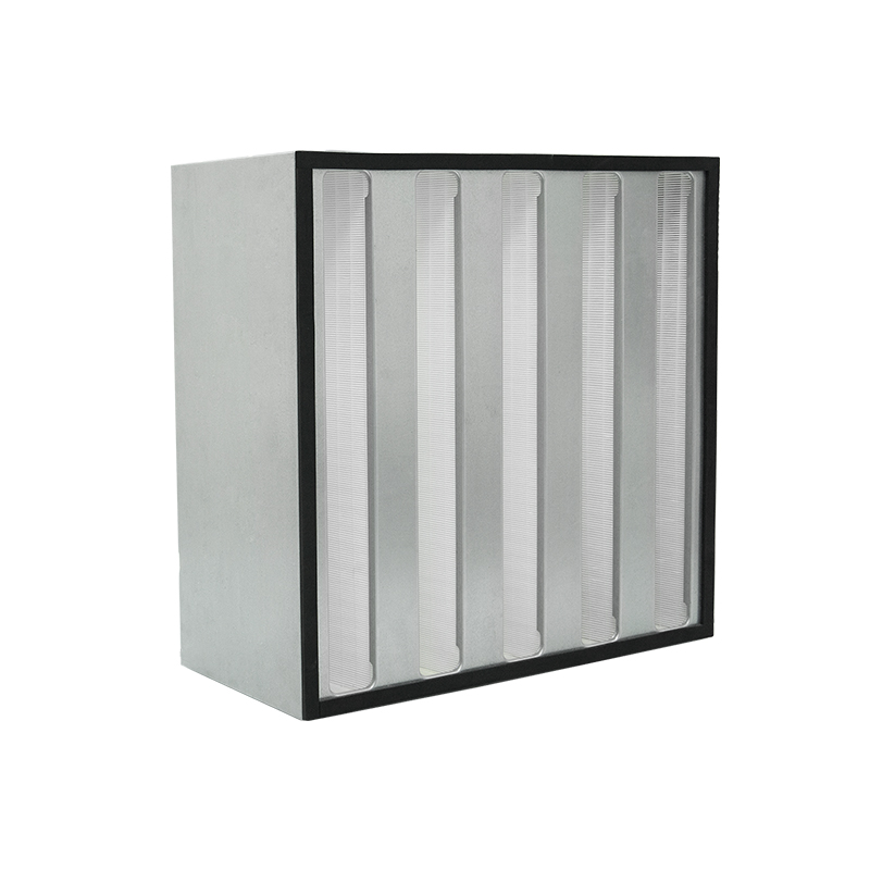 V型亚高效过滤器（镀锌框）